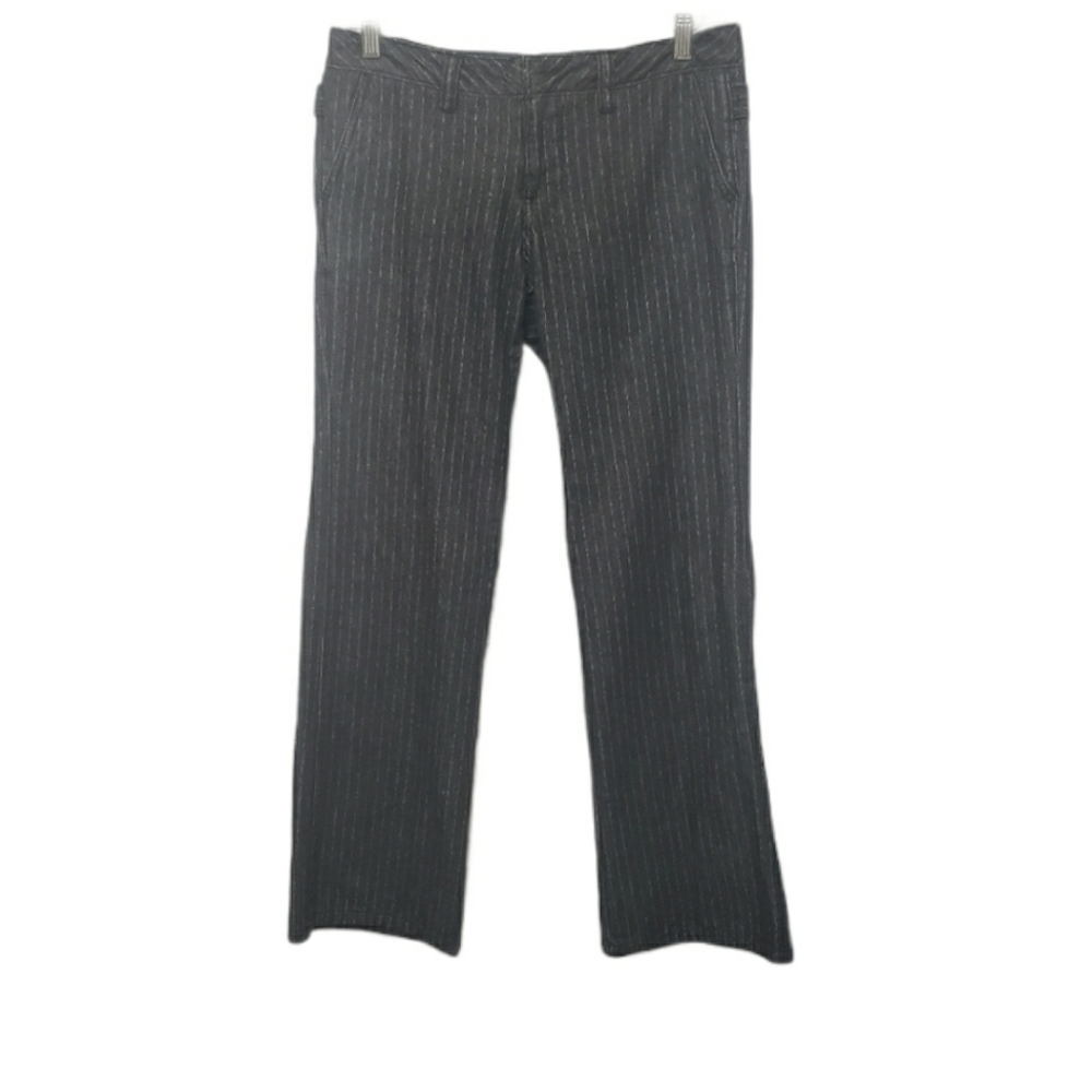 Free People Sz 6 Pinstripe Trousers- Alter…
